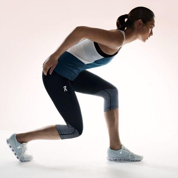 On Tights 7/8 with Reflective and Compression - Picture 1 of 4